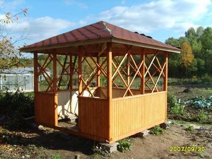 Exemple de modul de a face propriile lor mâini chioșc, fotografie de casa case de gradina mici și mari, (lor) Exemple de modul de a face propriile lor mâini chioșc, fotografie de casă mici și case de grădină mare,