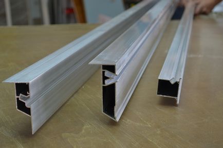 Profil pentru BS tavane suspendate sub aluminiu, tipuri de rame și șine, iar lățimea (profilul tavane suspendate) Profil pentru BS tavane suspendate sub aluminiu, tipuri de rame și șine, și lățimea