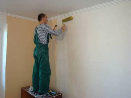 Repararea pereților și a tapetului propriile mâini