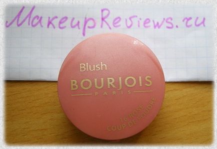 №1 fard de obraz pentru mine - l Bourjois fard de obraz 16 a crescut - despre cosmetice comentarii