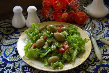 Salata cu pas salata verde cu retete pas cu fotografii, sfaturi