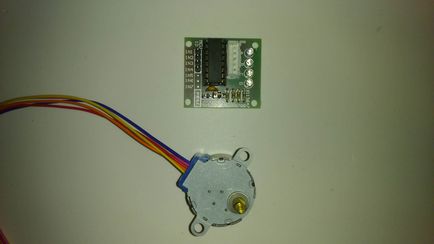 Stepper motor și Arduino - comunicarea între ele (motor) Stepper motor și Arduino - relația dintre ele