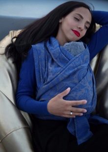 Sling Scarf (78 poze) cum se lega pentru nou-născuți, lichidare tricotate eșarfă-slign (primele luni de viață) Sling Scarf (78 poze) cum se lega pentru nou-născuți, lichidare tricotate eșarfă-slign,