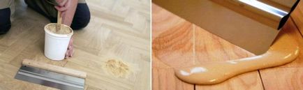 Glet pentru podea de lemn Cum de a alege copac, cum să se alinieze sub podeaua de lemn laminat