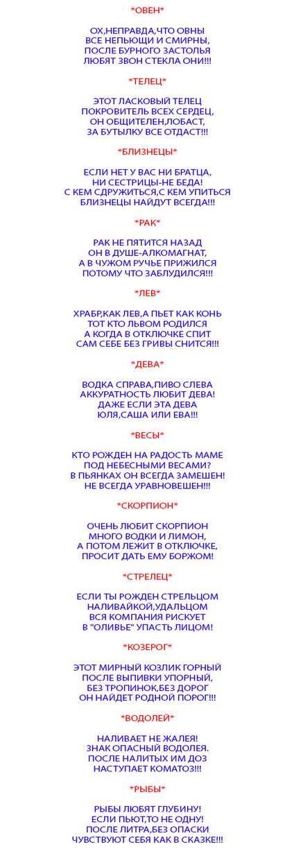 Previziuni astrologice pentru benzi desenate invitații la aniversarea (sărbătoare) Prognoza Comic astrologice pentru invitații la jubileul