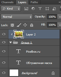 mască de strat în Photoshop (foto) mască strat în Photoshop
