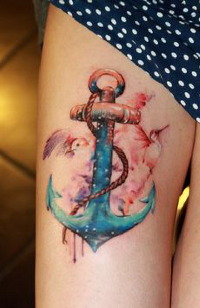 Tatuaj Anchor - modele tatuaj valoare și fotografii