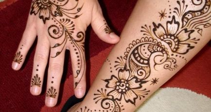 tatuaj henna la domiciliu