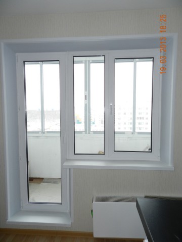 Instalarea ușilor de balcon din PVC cu propriile sale mâini