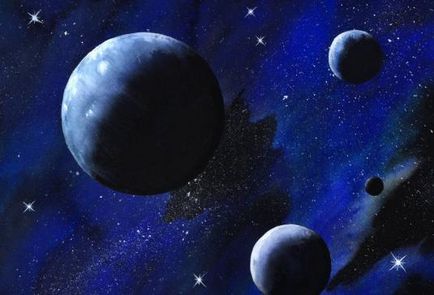 Aflați câteva modalități cu privire la modul de a picta în acuarelă Cosmos (Cosmos) Câteva modalități cu privire la modul de a desena o acuarelă spațiu