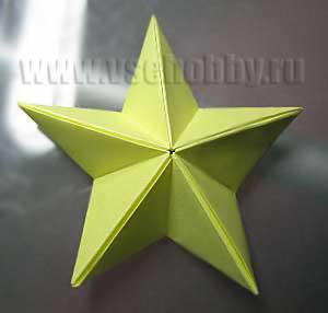 origami Asterisk cu mâinile lor