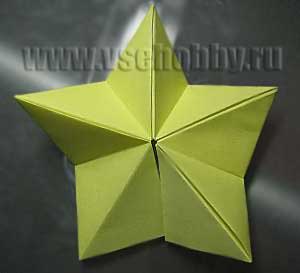 origami Asterisk cu mâinile lor