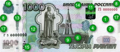 1000 note cum să fața locului un fals 643, în numerar