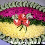 15 moduri de a decora salata - un hering sub o haină de blană - restaurant acasă