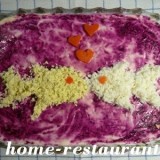 15 moduri de a decora salata - un hering sub o haină de blană - restaurant acasă