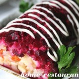 15 moduri de a decora salata - un hering sub o haină de blană - restaurant acasă