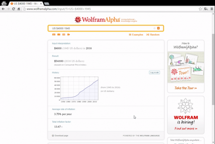 9 trucuri cu Wolfram Alpha, care va facilita viața