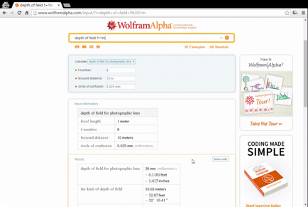 9 trucuri cu Wolfram Alpha, care va facilita viața