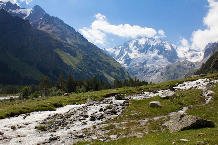 Alpinism în munții din Caucaz, blogul proiectului