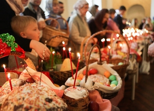 Și știi că pot fi sfinți în Biserica de Paște