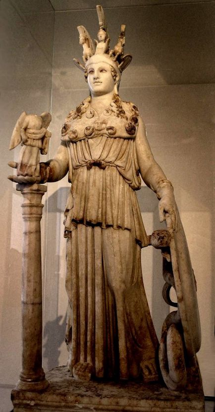 Zeita din Grecia antică (foto), zeita Hera, Războinic zeita Athena, zeita iubirii Afrodita