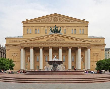 teatru mare, unde istoria Teatrului Bolshoi