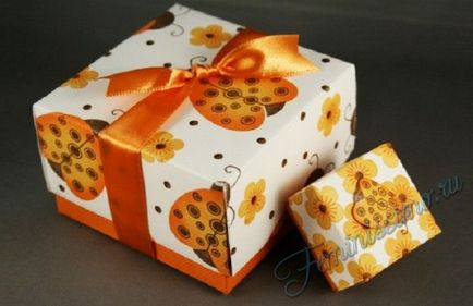 cutii de bomboane pentru nunta cu propriile lor mâini (foto)