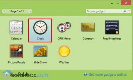 Ceasul de pe desktop-ul Windows 10