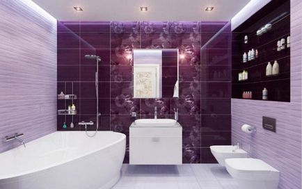 Cum de a decora peretii din baie pentru a alege cel mai bun material de decor
