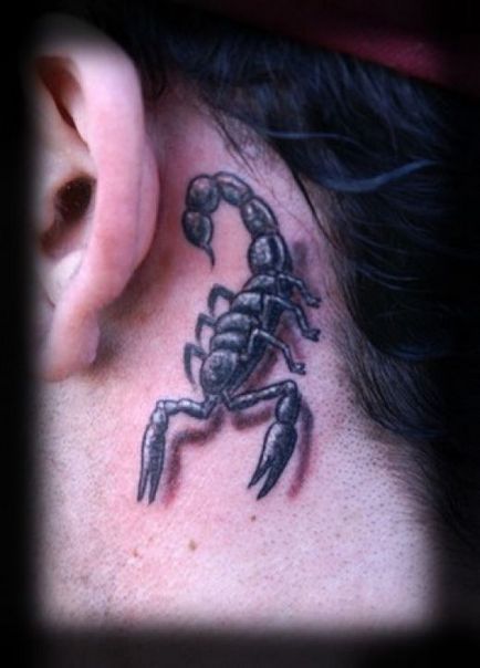 Ce scorpion tatuaj