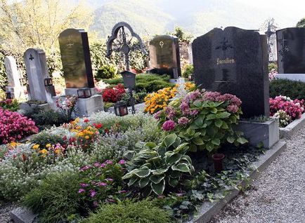 Ceea ce pentru a planta într-un cimitir în text și fotografie