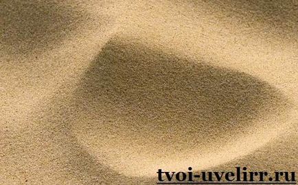 Care sunt proprietățile de nisip argilos nisip argilos