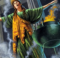 Oracle delfic și profeta Pythia