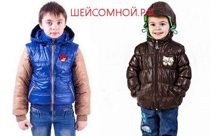 jacheta pentru copii cu mâinile (creșterea 98cm)