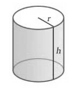 secțiune axială pe diagonală cu formula cilindru