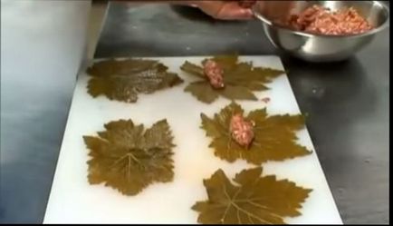 Dolma cum să gătească frunze de struguri Dolma - retete foarte delicioase