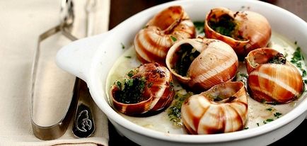 Escargot - mândria culinară a Franței