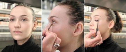 Natural make-up pas cu pas fotografie