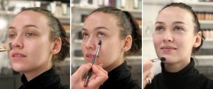 Natural make-up pas cu pas fotografie