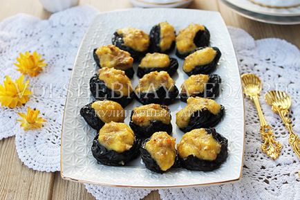 Umplute cu prune uscate reteta cu fotografie, magie (brânză de vaci cu nuci de miere) Umplute cu prune uscate reteta cu fotografie, magie