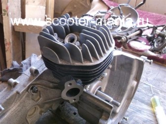 Fotografii de la instalația de piston pentru motoare dvuhtakny scutere, scutere și motociclete (fotografii) Fotografii de la instalația de piston pentru motoare dvuhtakny scutere, motociclete și scutere