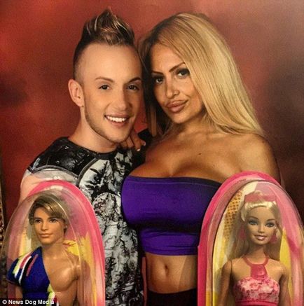Un cuplu francez a cheltuit mai mult de 300 de mii de $, pentru a fi ca Barbie si Ken, umkra