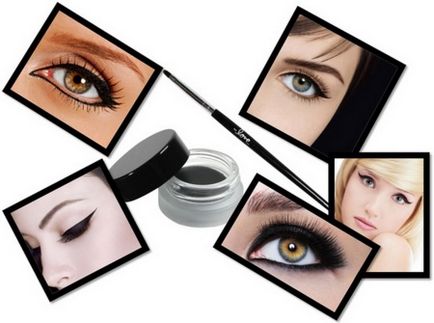 Gel Eyeliner (32 poze) modul de utilizare, reale