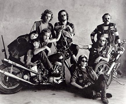 Hells Angels - Club motociclist american - motocicleta