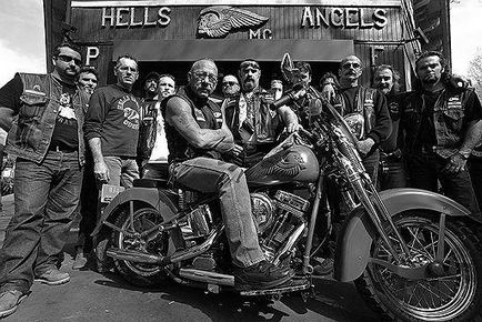 Hells Angels - Club motociclist american - motocicleta