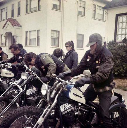 Hells Angels - Club motociclist american - motocicleta