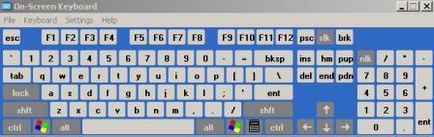 Hot-keys ca tastatura cauza pe ecran pe computer