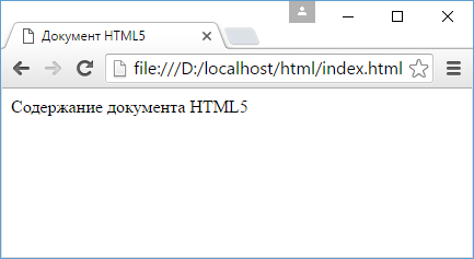 Html5, crearea de documente