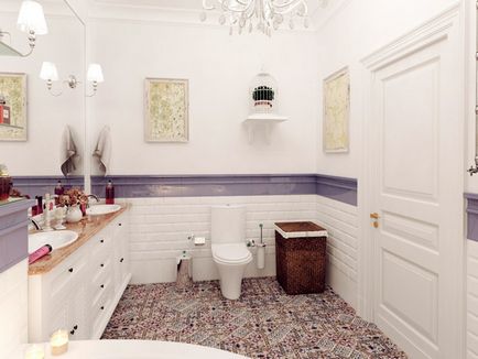 Interiorul o baie mică cu WC 83 fotografie idei de design