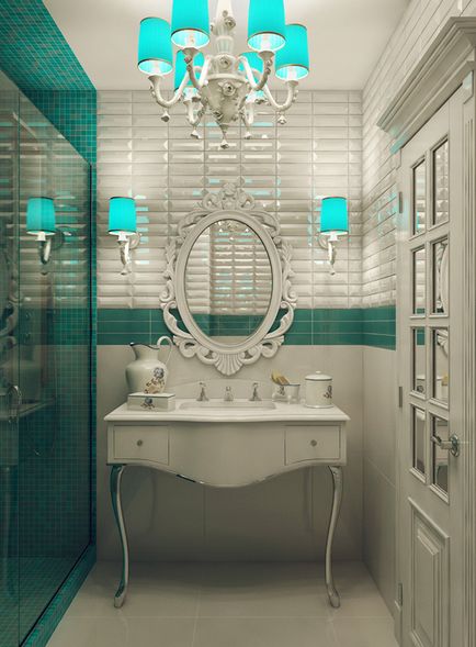 Interiorul o baie mică cu WC 83 fotografie idei de design